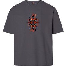 Book OrBook Matriz Mini  Çift Iplik Dokumalı Rahat Kalıp PAMUK T-Shirt