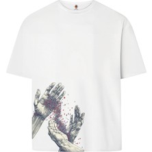 Book OrBook Seeds Of Hope  Çift Iplik Dokumalı Rahat Kalıp PAMUK T-Shirt