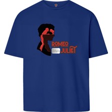 Book OrBook Romeo Juliet Shakespeare Ön Çift Iplik Dokumalı  Pamuk Premium T-Shirt