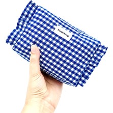 Sugar Mini Mavi Pötikare Makyaj Çantası