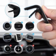 Aots ® Havalanndırma Izgarasına Takılabilen Mandallı Mıknatıslı Oto Araç Içi Manyetik Telefon Tutucu