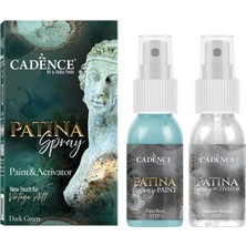 Cadence Patina Sprey Set 2 ( Koyu Yeşil ) 50ML+50ML