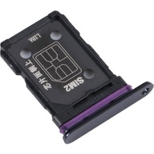 Telefon Kulübesi Oppo Reno 8 Pro Uyumlu Sim Tepsisi Siyah