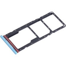 Telefon Kulübesi Tecno Spark 7 Pro Uyumlu Sim Tepsisi Mavi