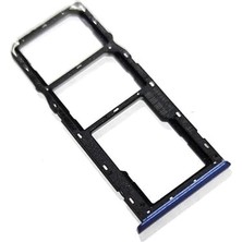 Telefon Kulübesi Realme C21Y Uyumlu Sim Tepsisi Mavi