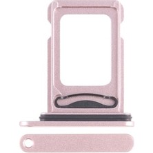 Telefon Kulübesi Apple iPhone 15 Plus Uyumlu Sim Tepsisi Pembe
