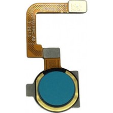 Telefon Kulübesi Realme C11 Uyumlu Parmak Izi Film Mavi  + Tamir Seti