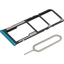 Telefon Kulübesi Xiaomi Redmi Note 9 Pro 5g Uyumlu Sim Tepsisi Açık Mavi