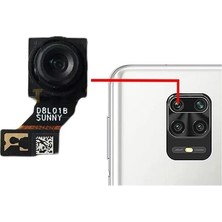 Telefon Kulübesi Xiaomi Redmi Note 9s Uyumlu Arka Kamera + Tamir Seti