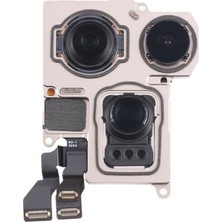 Telefon Kulübesi Iphone 15 Pro Max Uyumlu Arka Kamera + Tamir Seti