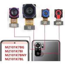 Telefon Kulübesi Xiaomi Redmi Note 10 Uyumlu Arka Kamera Full + Tamir Seti