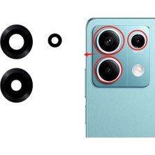 Telefon Kulübesi Xiaomi Redmi Note 13 5g Uyumlu Kamera Camı