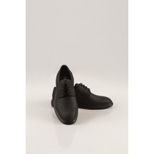 Svm Shoes Siyah Şık Erkek Nubuk Deri Ayakkabı Mat Siyah Nubuk Siyah Erkek Ayakkabı  Deri Ayakkabı
