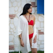 Müslin Kısa Kimono