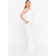 Milestone 2 Parça Takım Bluz Pantalon