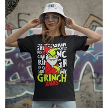 Butişört ' The Grinch – Xmass‘  Baskılı 'regular-Fit' Unisex Tişört