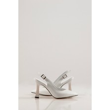 Svm Shoes Şık Topuklu Renkli Kadın Ayakkabısı Hafif Topuklu Kurdeleli Rahat Topuklu Ayakkabı Lastikli Ayakkabı