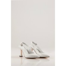 Svm Shoes Şık Topuklu Renkli Kadın Ayakkabısı Hafif Topuklu Kurdeleli Rahat Topuklu Ayakkabı Lastikli Ayakkabı