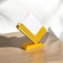 Kartvizitlik/kart Standı/kartvizit/masa Üstü Kartlık/kartlık/40 Adet Kart Sığmaktadır