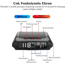 Multizone Tır Kamyon ve Arabalar Için Uyumlu Gps Hız Göstergesi Güneş Enerjili Hız Ölçer