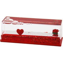 Kırmızı Su Kalp - Gül D.gen Mika Yüzen Batmayan Dekoratif Biblo AKVARYUM5.2 x 15.2 x 5.3 cm