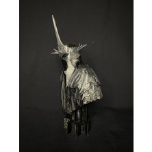 Sauron Büstü – Masaüstü Tipi El Yapımı Koleksiyon Heykeli (3d Baskı)