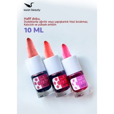 Swanfeat 3lü Avantajlı Paket Dudak Tinti Nemlendirici Kalıcı Kırmızı, Pembe, Bordo