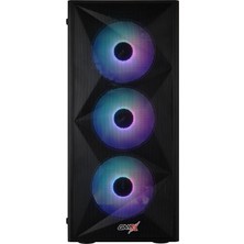 Gamx Gamework Gamx Dynamic 4X12 Rgb Temperli Cam Mesh Panel Kasa Powersiz