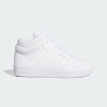 adidas Çocuk  Beyaz  Yürüyüş Ayakkabısı HOOPS 4.0 MID J JI3476