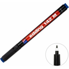 Edding E-142M Asetat Kalemi Mavi 10 Lu