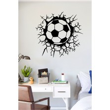 To Design Lab Futbol Temalı Çatlama Görünümlü Tablo