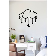 To Design Lab Çocuk Odası Tablosu Dekoratif Bulut Tablo