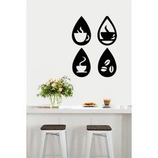 To Design Lab Damlacık Desenli Kahve Temalı Modern Minimalist Tablo T000000023
