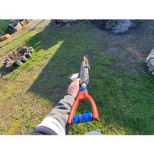 Rust Ak-47 Figürü – El Yapımı 3D Baskı Koleksiyonluk Dekoratif Model 76X22X4 cm (Bal Kervanı)
