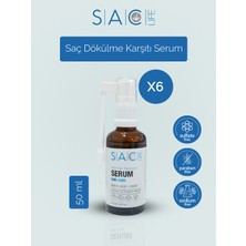 SAC Life Serum - Saç Dökülmelerine Karşı - 6'lı Set