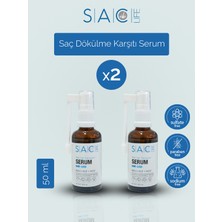 SAC Life Serum - Saç Dökülmelerine Karşı - 2'li Set