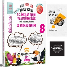 Sinan Kuzucu Yayınları LGS Inkılap Ikinci Doz Deneme-Zihin Deneme-Kitapist-587