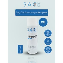 SAC Life Saç Dökülmelerine Karşı Şampuan ve Serum - 12'li Set