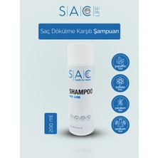 SAC Life Saç Dökülmelerine Karşı ve Saç Ekim Sonrası Şampuan - 2'li Set