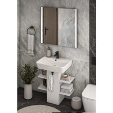 Lavabo Düzenleyici Banyo Rafı