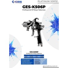 Ges Platınum K506P (2.5  mm) Basınçlı Tip Boya Tab.
