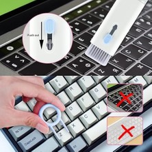 Storemax Klavye Temizleme Fırçası 7'si 1 Arada Klavye Temizleme Fırçası Seti, Çok Işlevli Kulaklık Temizleyici, Klavye Çektirmeli, Airpods Için Kulaklıklar Için Akıllı Telefon Temizleme Seti