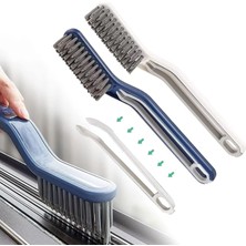 Çok Fonksiyonlu Derz Zemin Fayans Banyo Mutfak Oluk Temizleme Fırçası Çöp Cımbızlı Temizleme Fırçası (1)