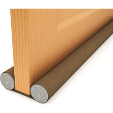 Kapı Altı Rüzgar Önleyici, Isı Yalıtım Süngeri, Kapı Altı Sızdırmaz Bant, Eşik Altlığı, Kapı Stoperi, Cereyan Önleyici, Yakıt Tasarrufu(Kahverengi)