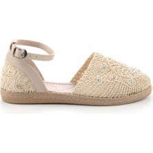 Bambi Bej  Kadın Espadril K01823251416