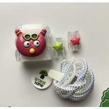 Brokoli Home Apple iPhone 18W/20W Uyumlu Şarj Kılıfı, Şarj Kablosu Örme Aparatı, Kablo Koruyucu Aparat,kd