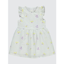 Civil Girls Kız Çocuk Elbise 2-5 Yaş Ekru