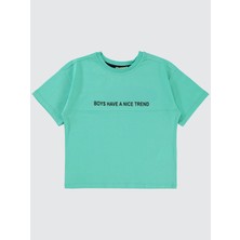 Civil Boys Erkek Çocuk Tişört 10-13 Yaş Mint