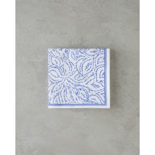 Aqualis 20'li Kağıt Peçete 33x33 cm Mavi-Beyaz