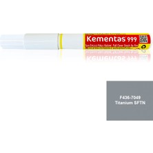 Kementaş Tam Örtücü Rötuş Kalemleri F436-7049 Titanium Sftn  tam Örtücü Rötuş Kalemi